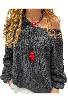 پلیور مشکی زنانه ساده Butik - کد 893599961