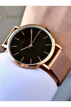 ساعت مچی صورتی مردانه 41-45 میلی متر Q&Q - کد 819538685