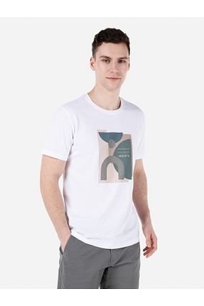 تیشرت سفید مردانه رگولار Colin’s - کد 834247889