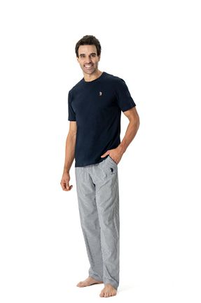ست لباس راحتی سرمه ای مردانه ساده U.S. Polo Assn. - کد 808116129