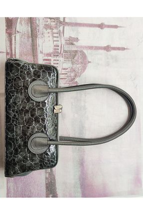 کیف دستی طوسی زنانه سایز متوسط valentina victoria - کد 893729508