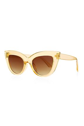 عینک آفتابی قهوه ای زنانه UV400 Kinary - کد 738860310