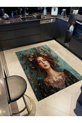 فرش رنگی قابل شستشو Rugs Modern Halı - کد 893740280