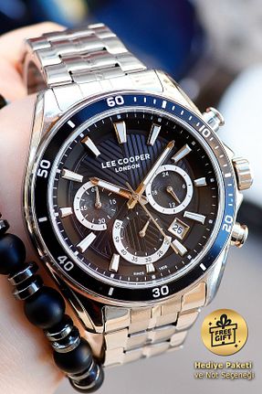 ساعت مچی طوسی مردانه 45 میلی متر Lee Cooper - کد 172642092