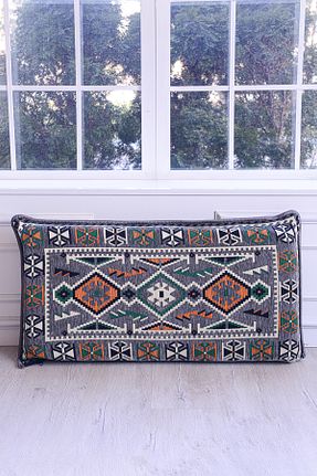 گلیم طوسی پنبه ای BAKIRÖZÜ HOME - کد 895629184