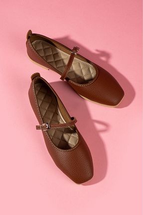 بابت قهوه ای زنانه چرم مصنوعی FUGA MODA - کد 893785864