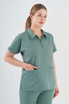 ست بالاتنه و پائین تنه سبز زنانه بافتنی Owlet Medikal - کد 893779808