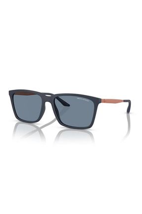عینک آفتابی نارنجی مردانه پلاریزه Armani Exchange - کد 787644553