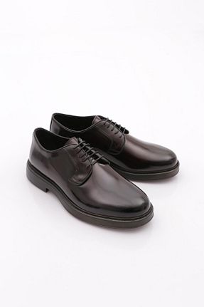 کفش کلاسیک زرشکی مردانه پاشنه کوتاه (1 - 4 سانتی متر) Dgn - کد 893794206