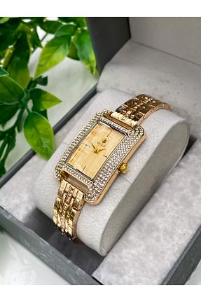 ساعت مچی زرد زنانه 36 میلی متر S.POLO - کد 893843258