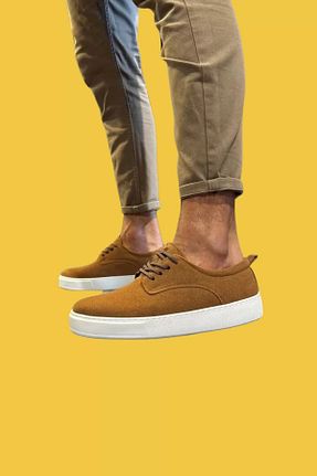 کفش کژوال قهوه ای مردانه چرم مصنوعی shoecide - کد 788856452