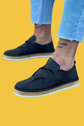 کفش کژوال مشکی مردانه چرم مصنوعی shoecide - کد 788867543