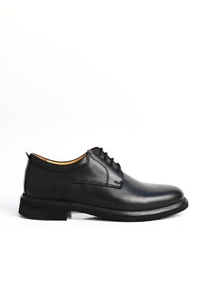 کفش کلاسیک مشکی مردانه چرم خالص Greyybull Shoes - کد 893952199