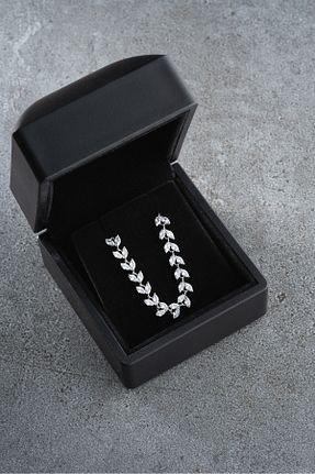 گردنبند نقره طوسی زنانه 925 عیار Silvano Jewelry - کد 894120606