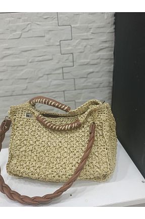 کیف دستی بژ زنانه سایز متوسط Sezen - کد 893967080