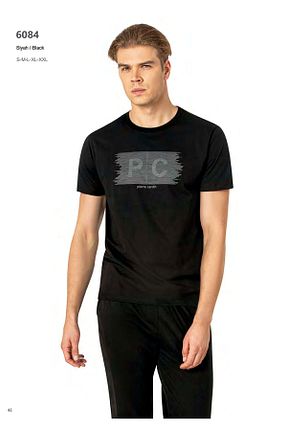 ست لباس راحتی قهوه ای مردانه ساده Pierre Cardin - کد 894002271