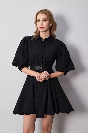 لباس مشکی زنانه بافتنی Fullamoda - کد 894002423