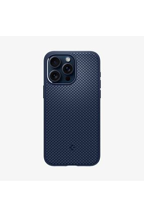 کاور و قاب سرمه ای iPhone 15 Pro Spigen - کد 760593374