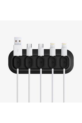 کابل و آداپتور مشکی Spigen - کد 383674600