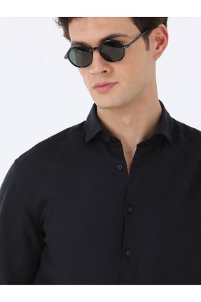 پیراهن مشکی مردانه رگولار Kip - کد 705227555