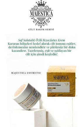 کرم بدن Beyazlatıcı Majestica - کد 871089585