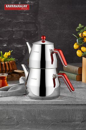 کتری متالیک استیل ضد زنگ Kahramanlar - کد 32947505