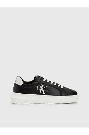 کفش اسنیکر مشکی زنانه بند دار Calvin Klein - کد 650021353