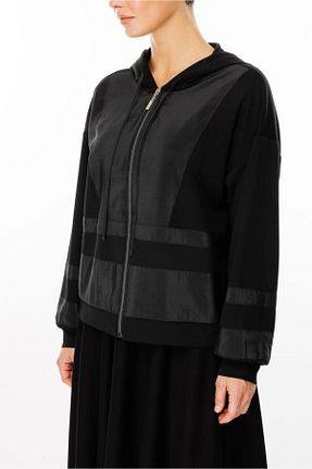 ست بالاتنه و پائین تنه مشکی زنانه بافتنی QASHMİR - کد 894057763