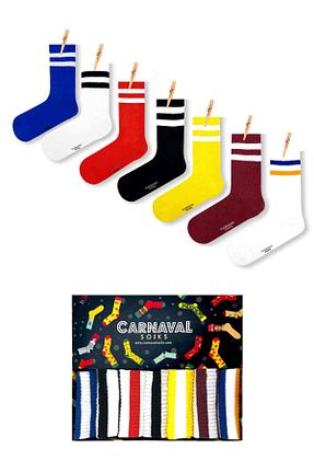 جوراب سفید زنانه پنبه - الاستین CARNAVAL SOCKS - کد 58725274