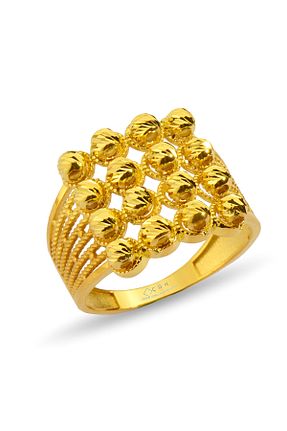 انگشتر طلا طلائی زنانه 8 عیار Çgk Çiğdem Gürel Kuyumculuk - کد 894058229