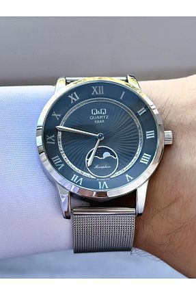ساعت مچی قهوه ای مردانه 41-45 میلی متر Q&Q - کد 852746973