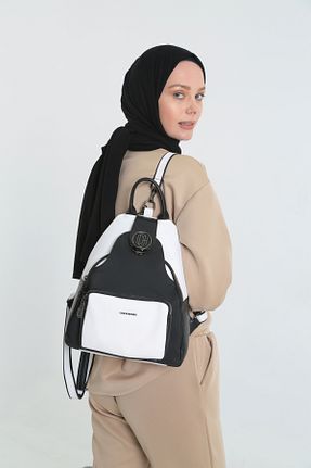 کوله پشتی سفید زنانه سایز متوسط CRESSBERRY - کد 741190618