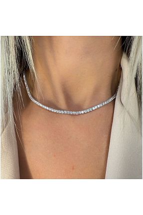گردنبند نقره رنگی زنانه 925 عیار Daniel Angelson - کد 895875999