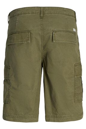 شلوارک و برمودا خاکی مردانه Relaxed Jack & Jones - کد 825211325