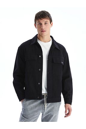 پیراهن متالیک مردانه یقه کتی LC Waikiki - کد 895995582