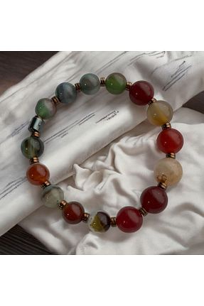 دستبند جواهر رنگی زنانه سنگ طبیعی shop - کد 894099605