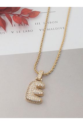 گردنبند استیل ( فولاد ) طلائی زنانه استیل ضد زنگ Siya Silver - کد 868734487