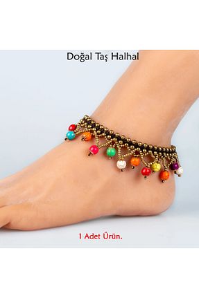 خلخال جواهر رنگی زنانه سنگ طبیعی by evrenmusti - کد 894103669