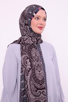 شال سرمه ای زنانه پلی استر Levidor - کد 894116508