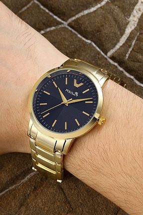 ساعت مچی طلائی مردانه 31-35 میلی متر polo air - کد 347799944