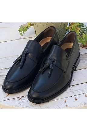 کفش کژوال مشکی مردانه چرم خالص DANACI - کد 894124780