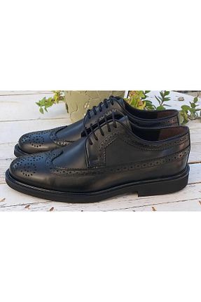 کفش کژوال مشکی مردانه چرم خالص DANACI - کد 894124905