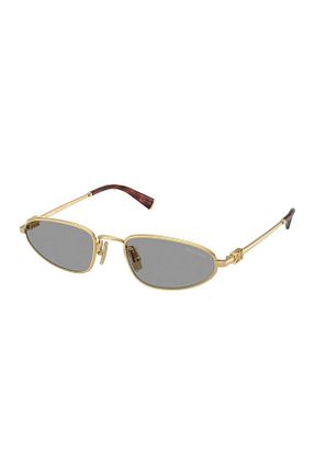 عینک آفتابی طلائی زنانه 52 Miu Miu - کد 894132049