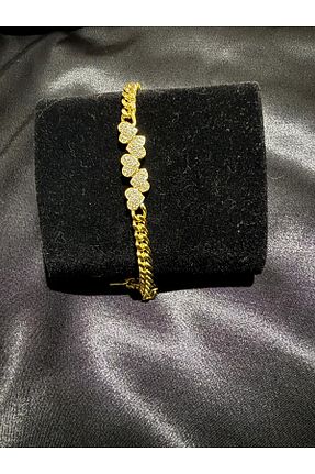 دستبند استیل (فولاد) زرد زنانه استیل (فولاد) Şirince - کد 894154426