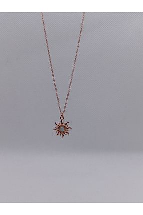 گردنبند نقره صورتی زنانه 925 عیار Kjewelry - کد 894170859