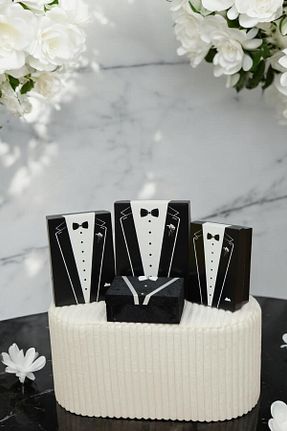جعبه هدیه مشکی Duru Çeyiz Sandıkları - کد 712892355