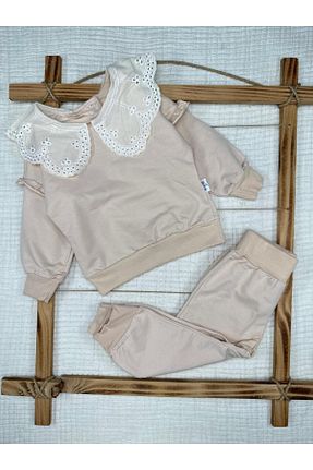 ست نوزادی بژ بچه گانه پنبه ای Murat Baby - کد 894195945