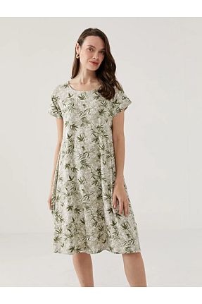لباس سبز زنانه بافتنی LC Waikiki - کد 894187708