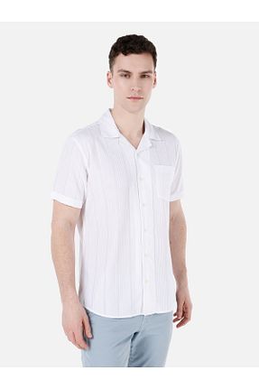 پیراهن سفید مردانه یقه پیراهنی Colin’s - کد 856410103