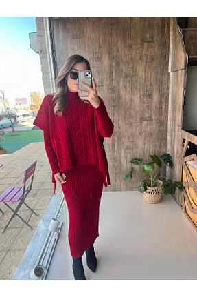 لباس سفید زنانه تریکو HAZAL KAYA - کد 894199693